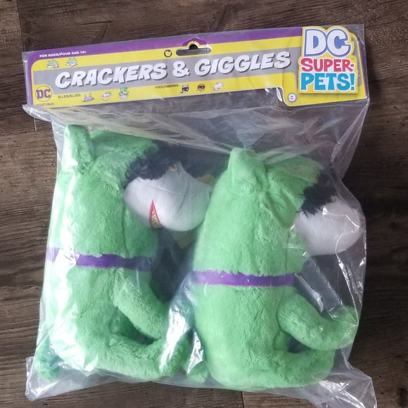 DC Super Pets Crackers and Giggles 11" Plush 2 pack - Picture 2 of 4